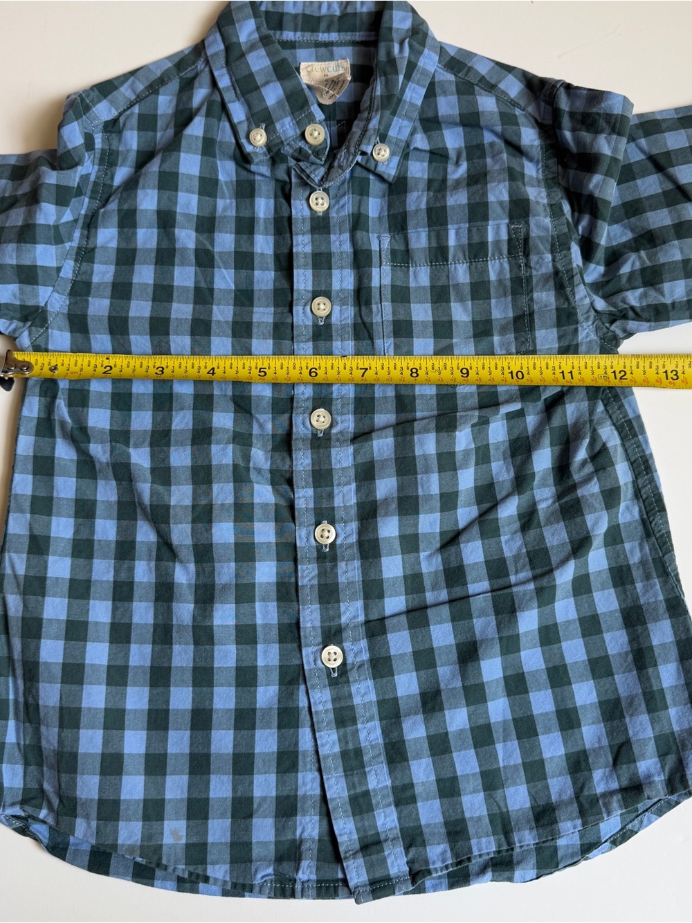 Bundle Cat & Jack and Crewcuts Boys Size 3T Gingham Button Down Shirts - Picture 13 of 15